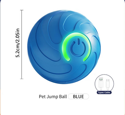 Balle Interactive Intelligente pour Chien et Chat - Rechargeable USB