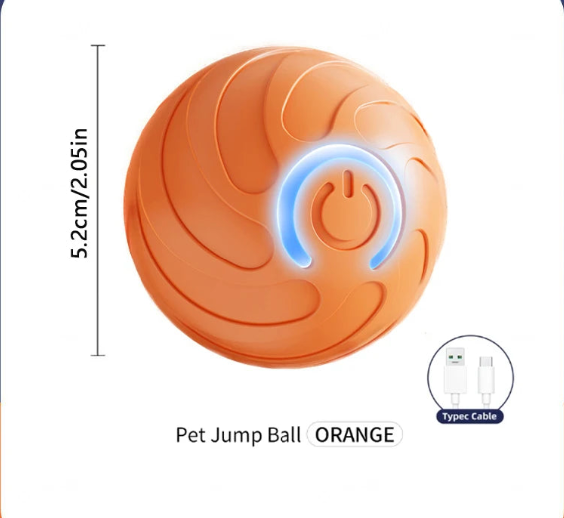 Balle Interactive Intelligente pour Chien et Chat - Rechargeable USB